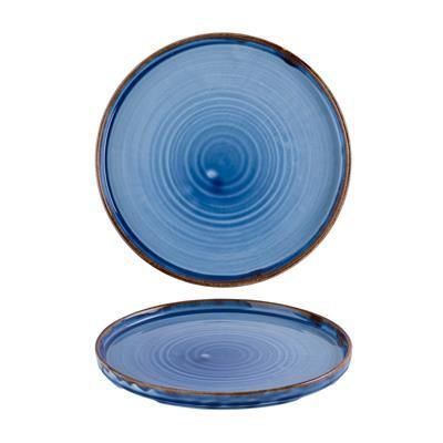 Flacher Teller Walled 21 cm Harvest Indigo - Dudson