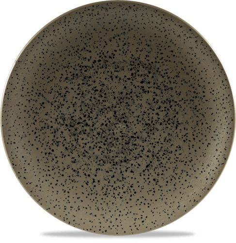 Flat Plate 27 cm Menu Shades Flint Grey - Churchill