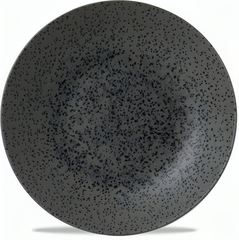 Deep Plate 25 cm Menu Shades Flint Grey - Churchill