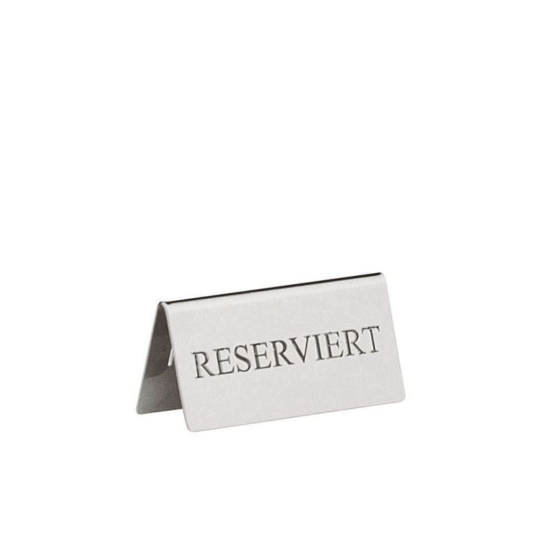 Reserved Table Sign - Hepp