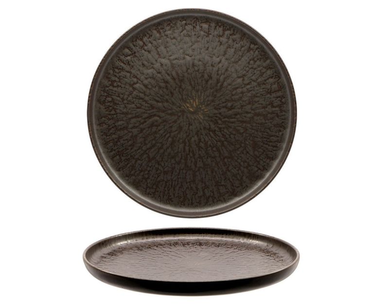 Flat Plate with High Rim 33 cm Taal - Mesa Ceramics