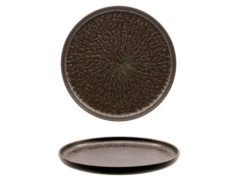 Flat Plate with High Rim 28 cm Taal - Mesa Ceramics