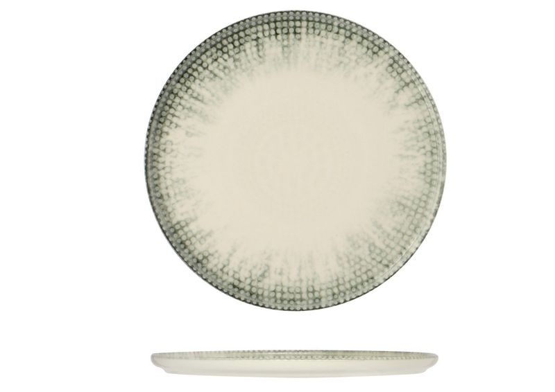Nordic Flat Plate 28 cm Oregon - Kutahya Porselen