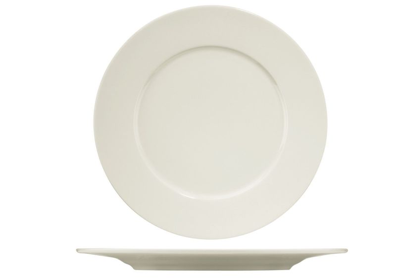 Flat Plate 27 cm Pera Ivory - Kutahya Porselen