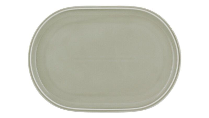Ovaler Teller 36 x 24 cm Shiro Steam - Schönwald