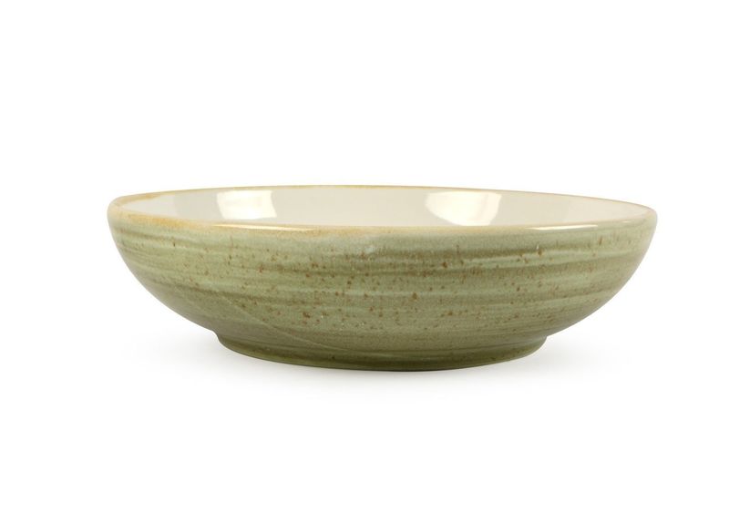Deep Plate/Salad Bowl 23 cm Java Meadow Green - Sango Hospitality
