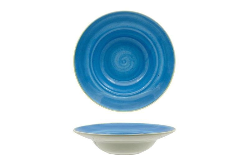 Pasta Bowl 25 cm Java Aqua Blue - Sango Hospitality