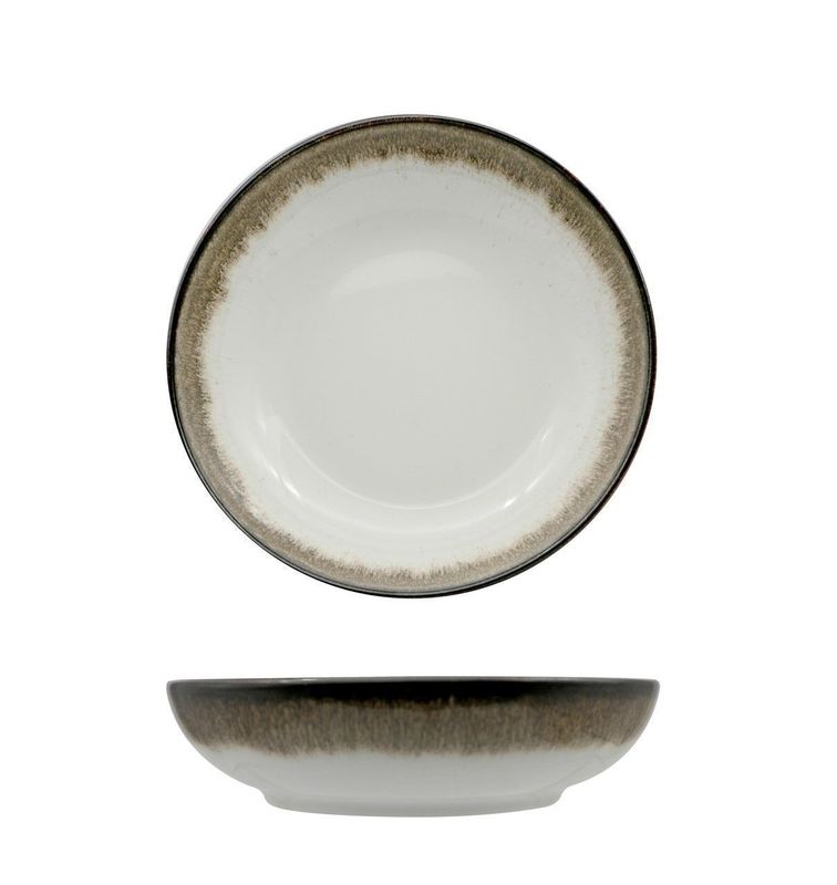 Deep Plate/Salad Bowl 23 cm Java Radiance Brown - Sango Hospitality