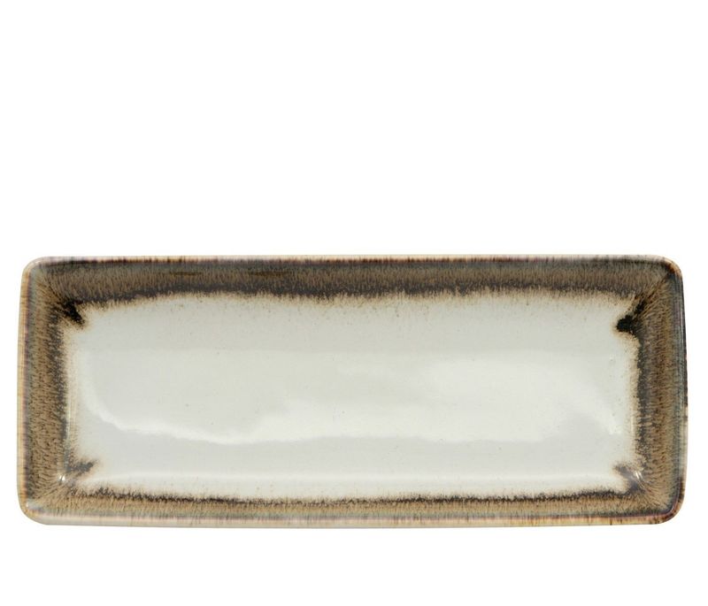 Rectangular Tray 25 x 10 cm Java Radiance Brown - Sango Hospitality