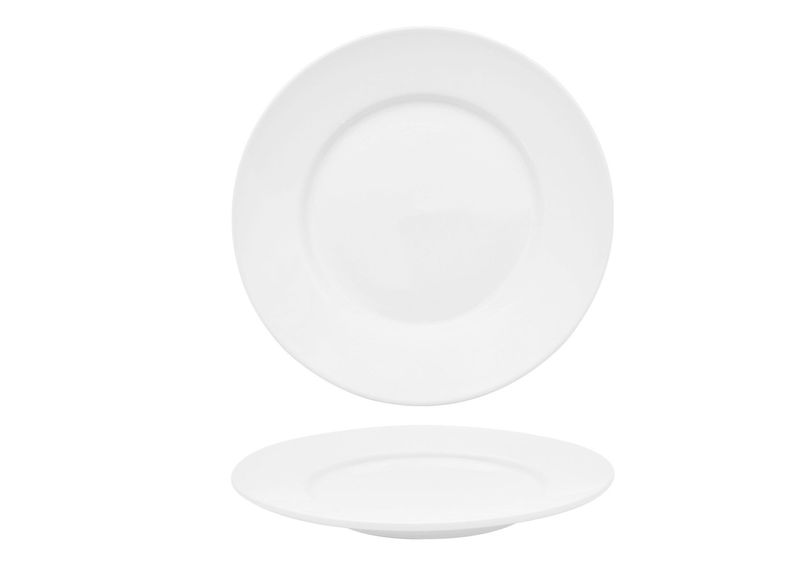 Flat Plate 26 cm Classic White - Sango Hospitality