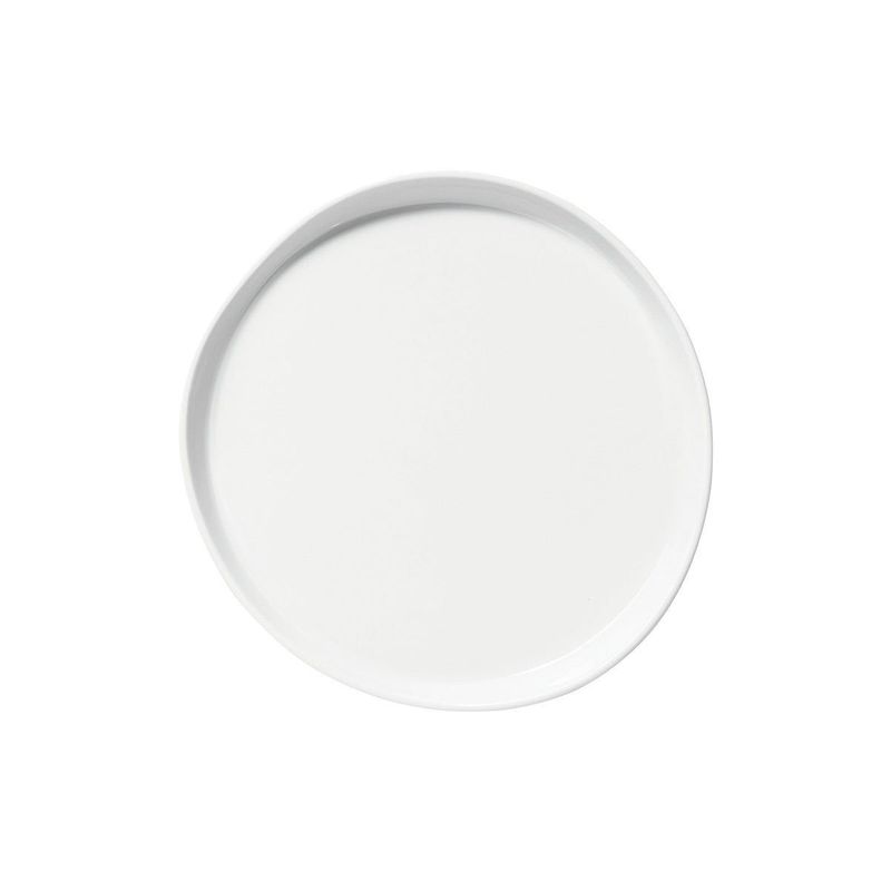 Flat Plate with Rim 20 cm Brume White Milk - Degrenne