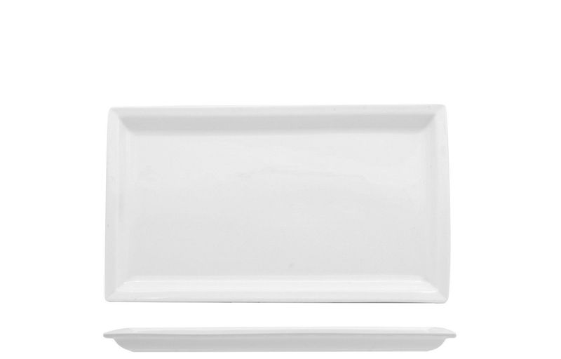 Rectangular Plate 31 x 18 cm Justwhite - Lioness