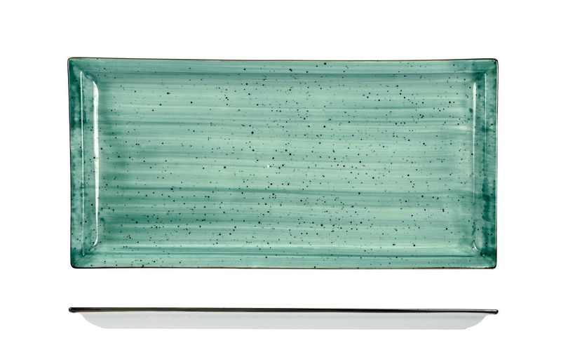 Rectangular Plate 36 x 18 cm Justcolor Green - Lioness