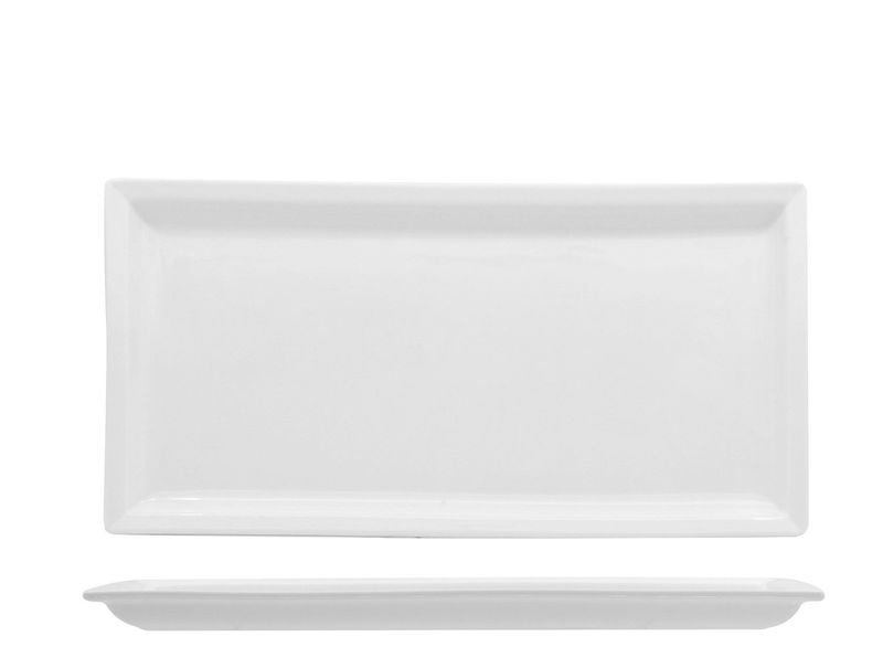 Rectangular Plate 36 x 18 cm Justwhite - Lioness
