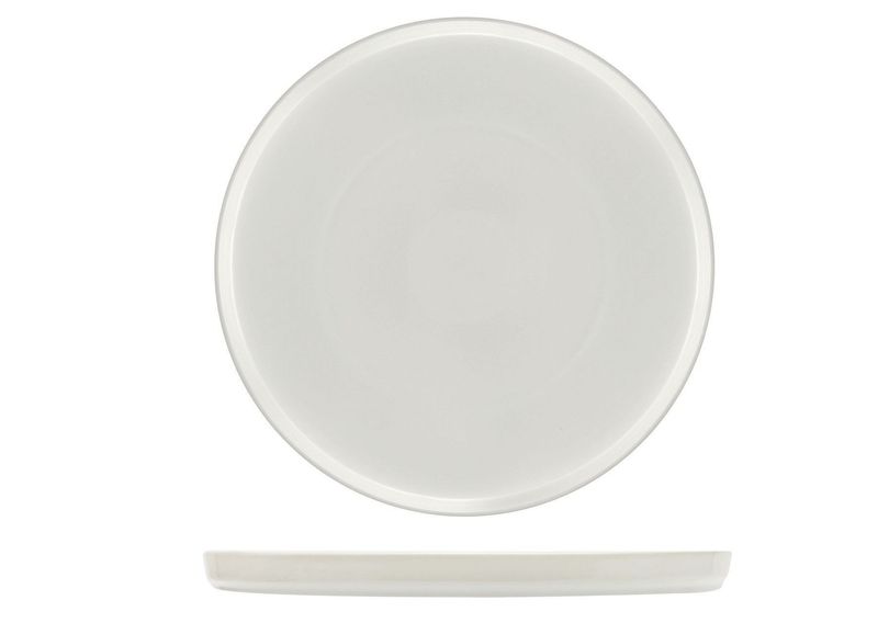 Nordic Round Plate 22.8 cm Justwhite - Lioness