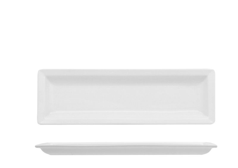 Rectangular Plate 27 x 9 cm Justwhite - Lioness