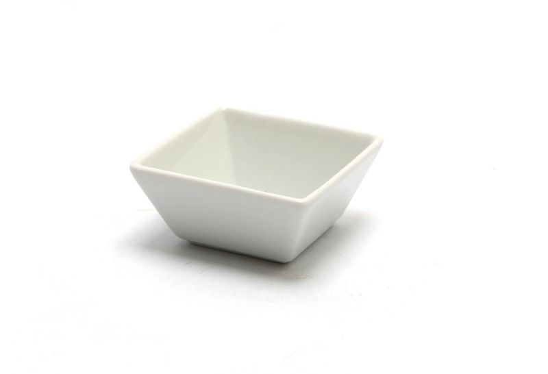 Lioness square bowl 6.5x3 cm Justwhite horeca