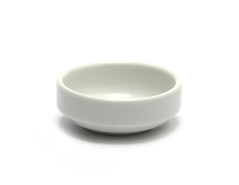 Set of 6 Round Bowls 6.4 x 2.3 cm Justwhite - Lioness