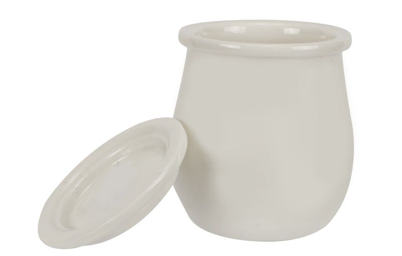 Tulip Jar with Lid 8.6 x 7 cm B&amp;B Breakfast &amp; Brunch - Lioness