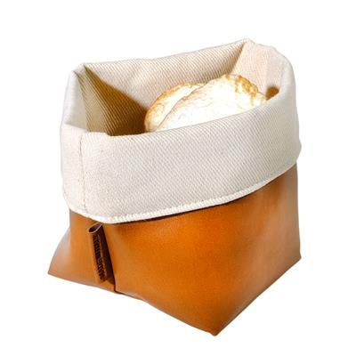 Bread Basket 11 x 11 cm Tan Colour - Tirolix