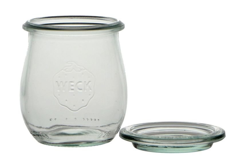 Tulpen-Einmachglas mit Deckel 22 cl - Weck