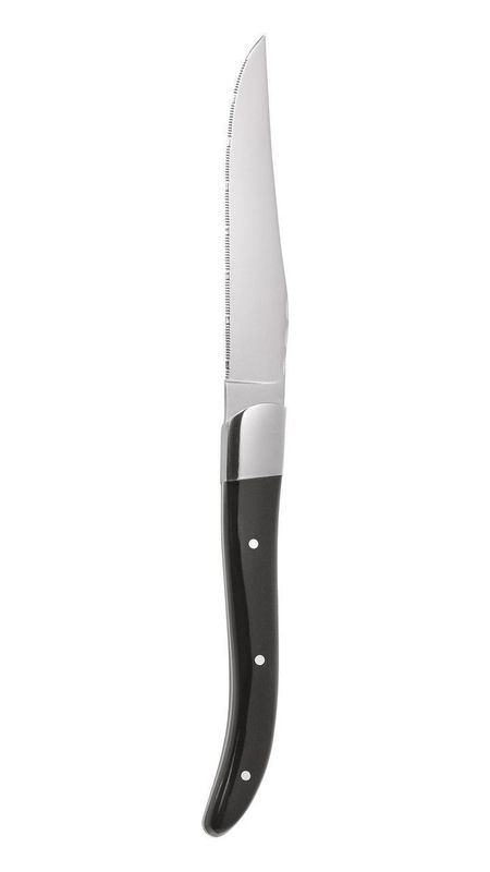 Steak knife 22.5 cm black stainless steel Tirolix