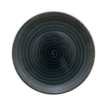 Flat Plate 27 cm Avanos Anthracite - Güral Porselen