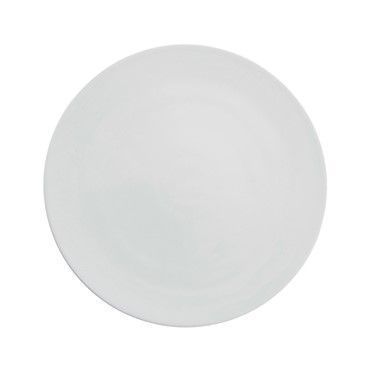 Flat Plate 32 cm Athens White - Güral Porselen