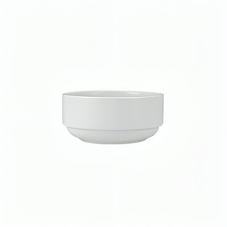 Stackable Bowl 16 cm Delta White - Güral Porselen