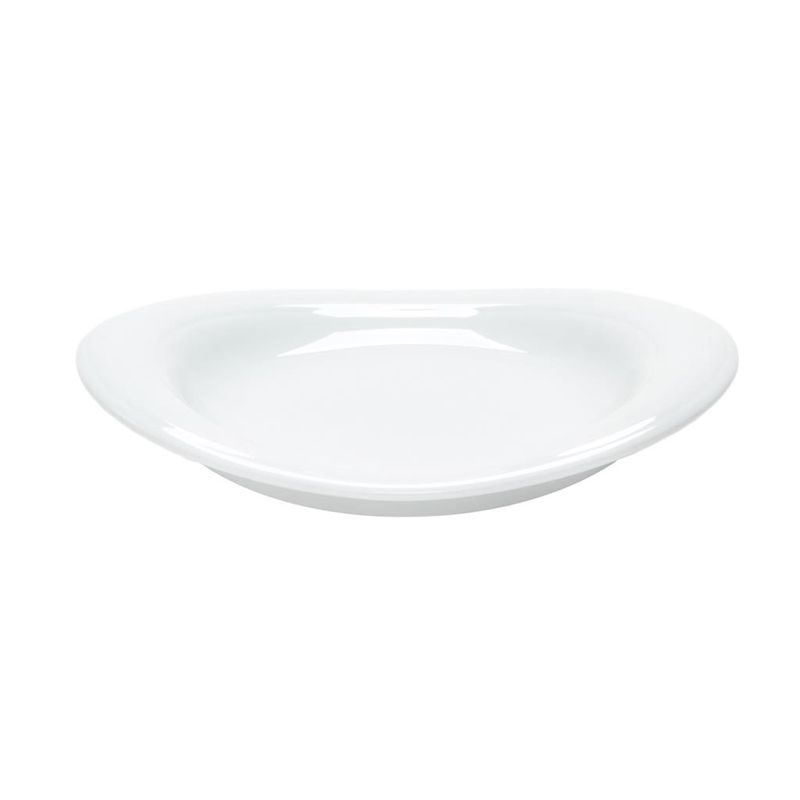 20x16 cm deep oval porcelain plate Duo Costa Verde for horeca