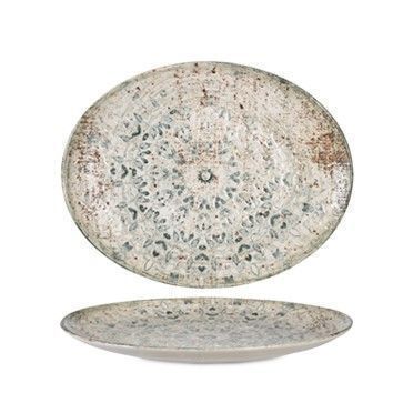 Ovales Tablett 30,6 X 24 cm Fade Premium - Rinart