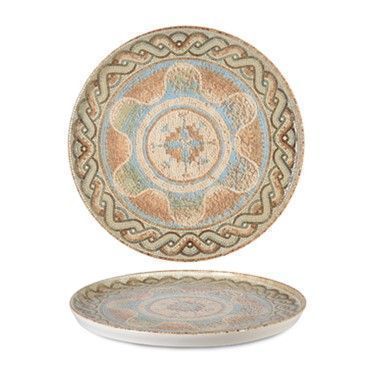 Stackable Flat Plate 20 cm Celest Premium - Rinart
