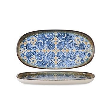 Oval Tray 21 X 11 cm Bluet Premium - Rinart