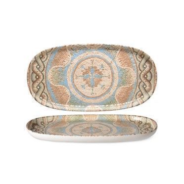 Oval Tray 25 X 13 cm Celest Premium - Rinart