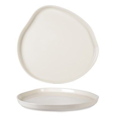 Stackable Flat Plate 20 cm Vogue Cream Premium - Rinart