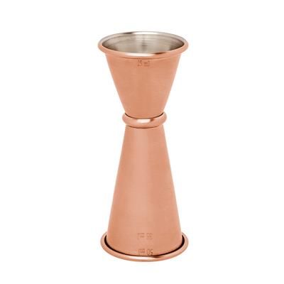 Cocktail Jigger Japan Style Happy Hour Copper-Plated - Piazza