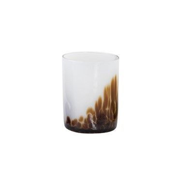 Set mit 6 Wasserglas 28 cl Bernstein Opal Venedig - Tirolix