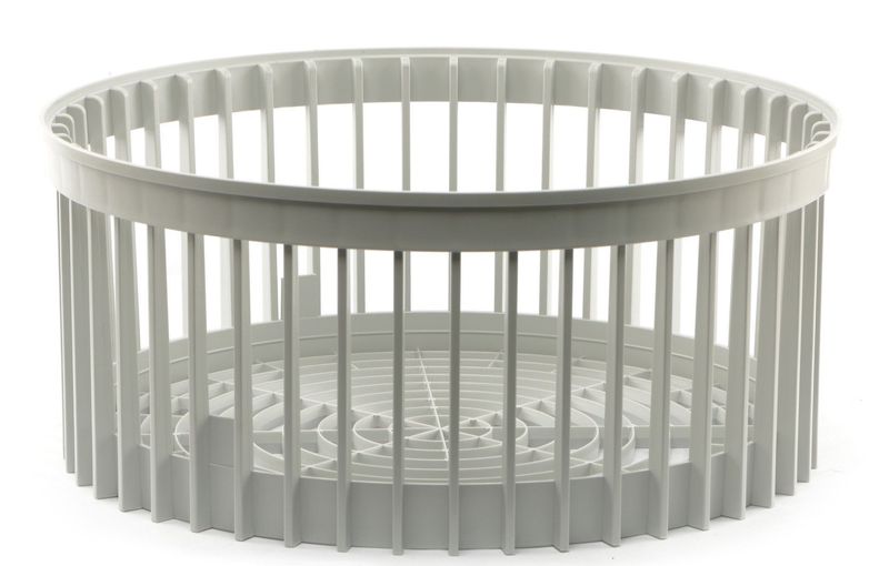 Open Round Basket without Ring 40 cm - Inoxmacel