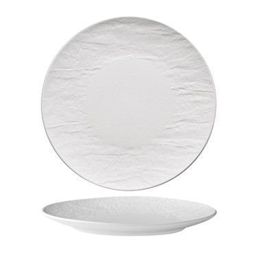 Obstteller 21 cm Weiß Erosion - Tirolix