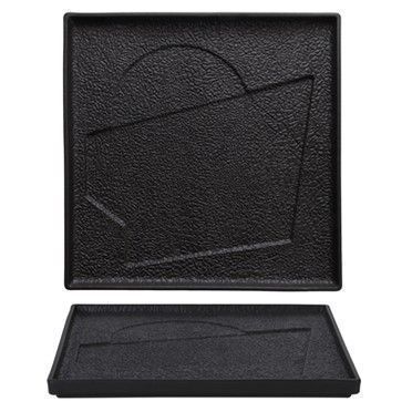 Sunrise Square Tray 30 X 30 cm Etna - Tirolix