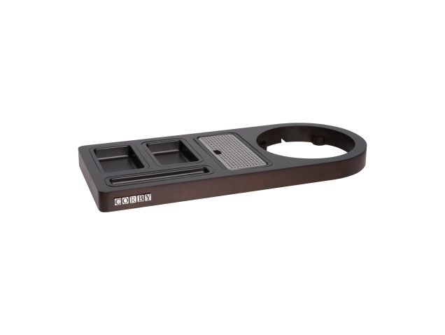 Standard Dark Wood Welcome Tray 46 x 20 cm Buckingham - Corby
