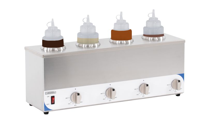 Sauce Warmer with 4 Containers - Casselin