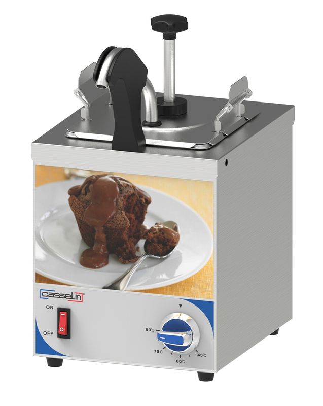 Sauce Dispenser with Heated Pump and Spout - Casselin