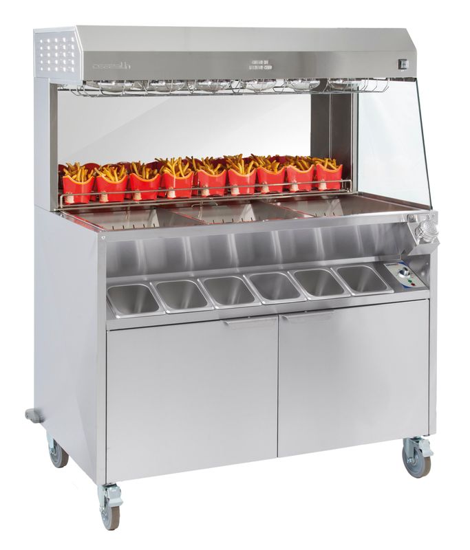 Double Heating Chip Warmer 1200 - Casselin