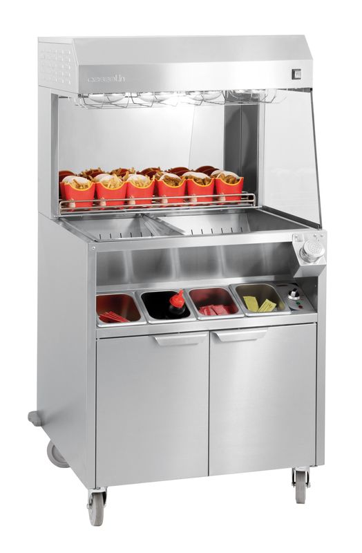 Double Heating Chip Warmer 800 - Casselin