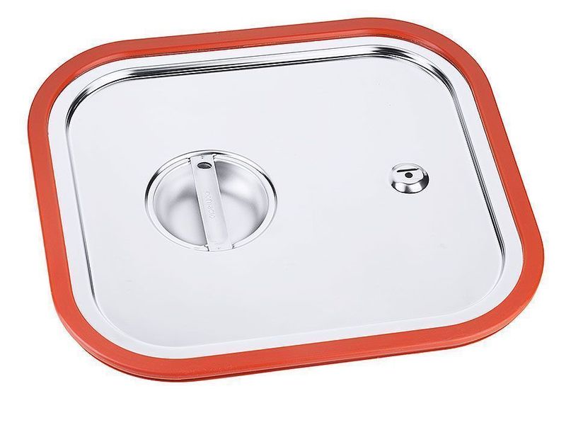 GN 2/3 Lid with Rubber Seal - Contacto