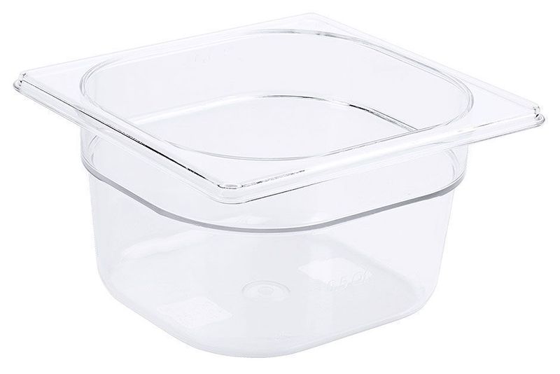 GN Container 1/6 1.5 l Clear SAN - Contacto