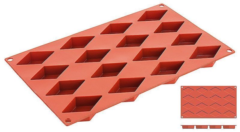Silicone Mold Diamond 6.5 x 3.5 cm - Contacto
