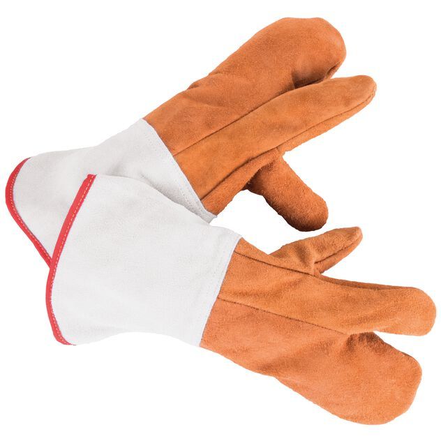Hitzebeständige 3-Finger-Handschuhe 15 cm - Paderno
