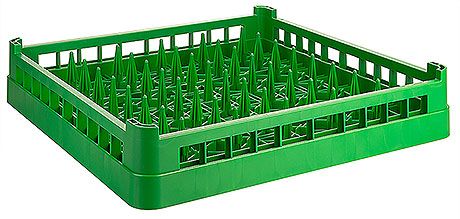 Dishwasher Basket for Plates 50 x 50 cm Green - Contacto